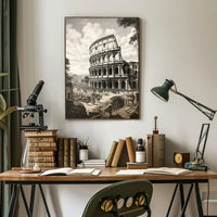 The Colosseum In Ancient Rome Poster