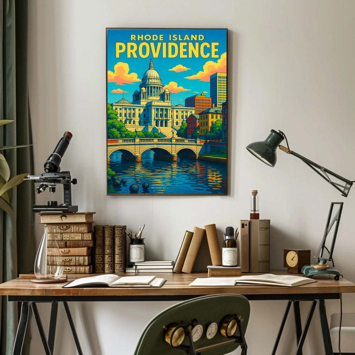 Rhode Island Providence Poster