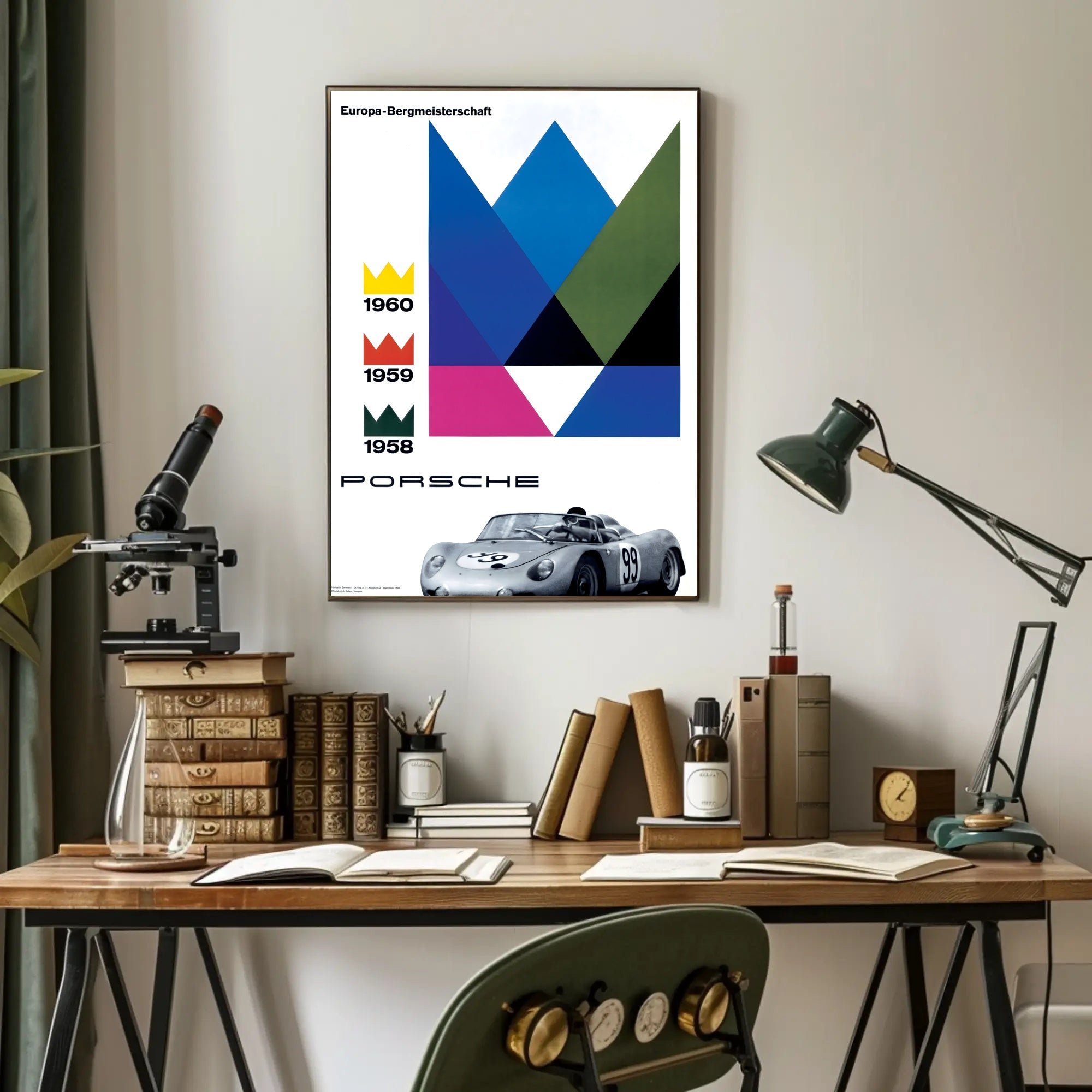 Europa-Bergmeisterschaft Poster