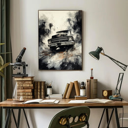 Vintage Power On The Move Vintage Poster