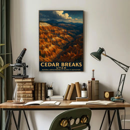 Cedar Breaks Natural Amphitheater Poster