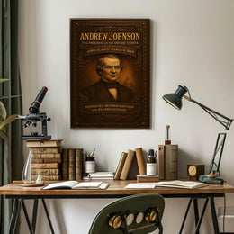 Andrew Johnson 17th President Poster