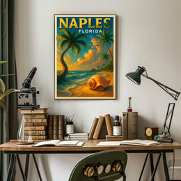 Naples, Florida Tropical Paradise Poster