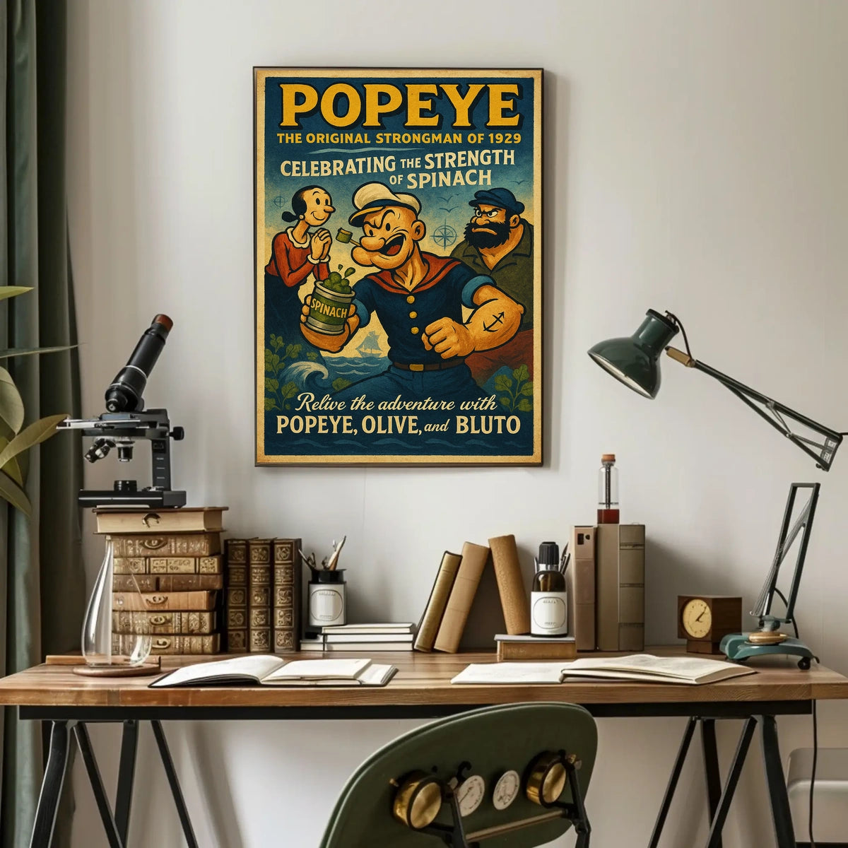 Popeye 1929 Art Poster POP-128