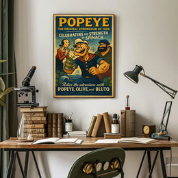 Popeye 1929 Art Poster POP-128