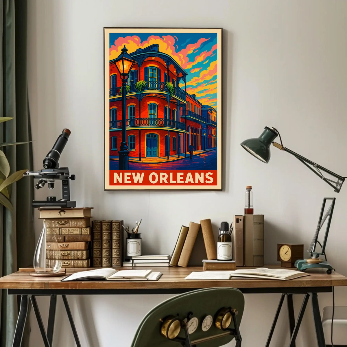 New Orleans Vibes Poster