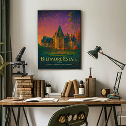 Biltmore Estate A Legacy of Grandeur Poster