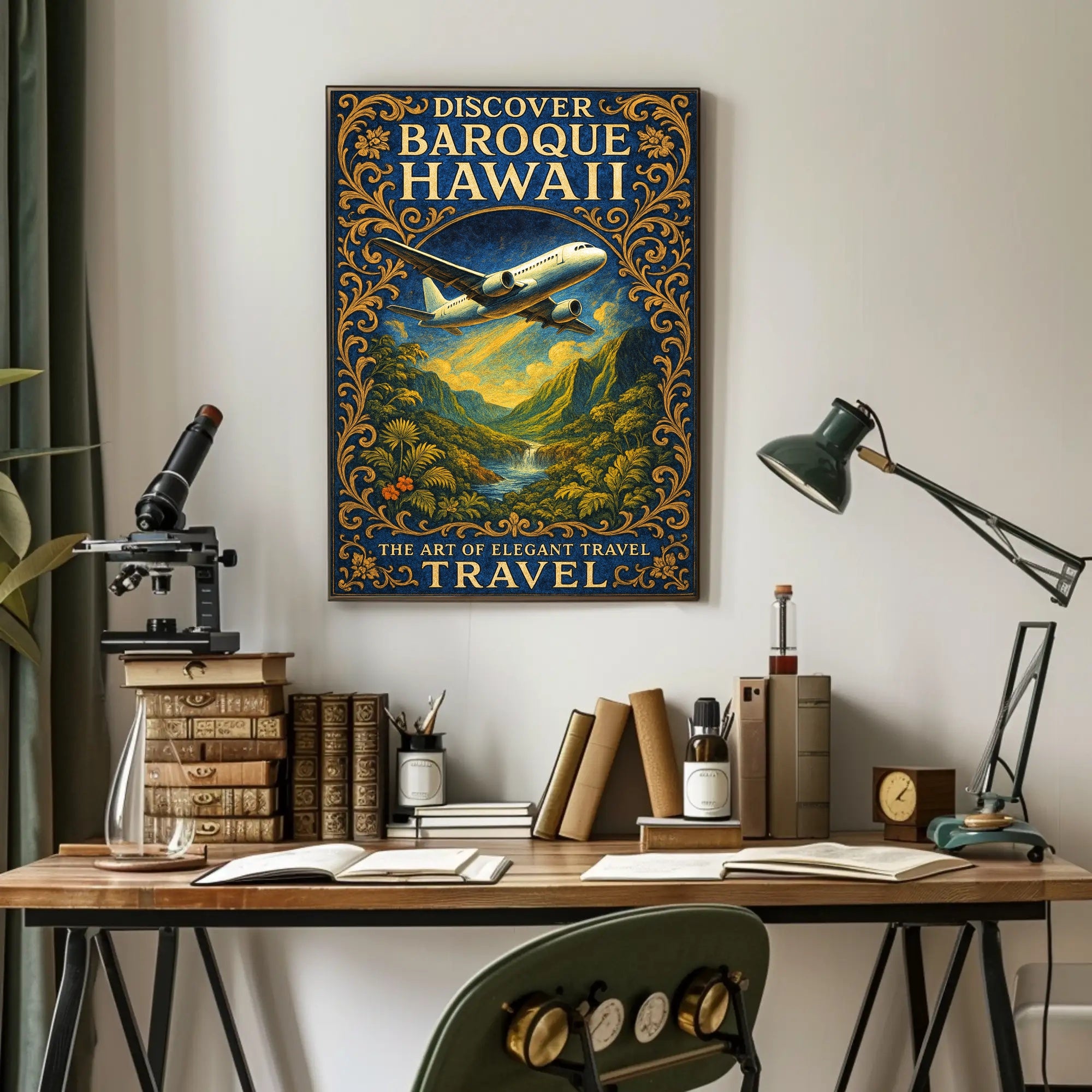 Discover Baroque Hawaii Poster PosterGoat