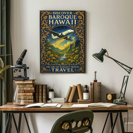 Discover Baroque Hawaii Poster PosterGoat