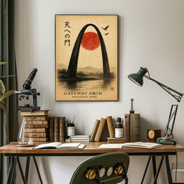 Gateway Arch Cultural Fusion National Park Poster
