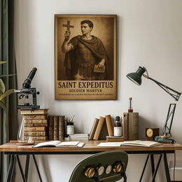 Saint Expeditus Soldier Martyr Poster