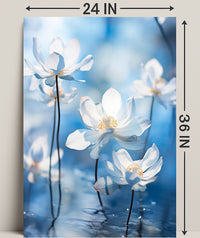 Serenity In Bloom Poster