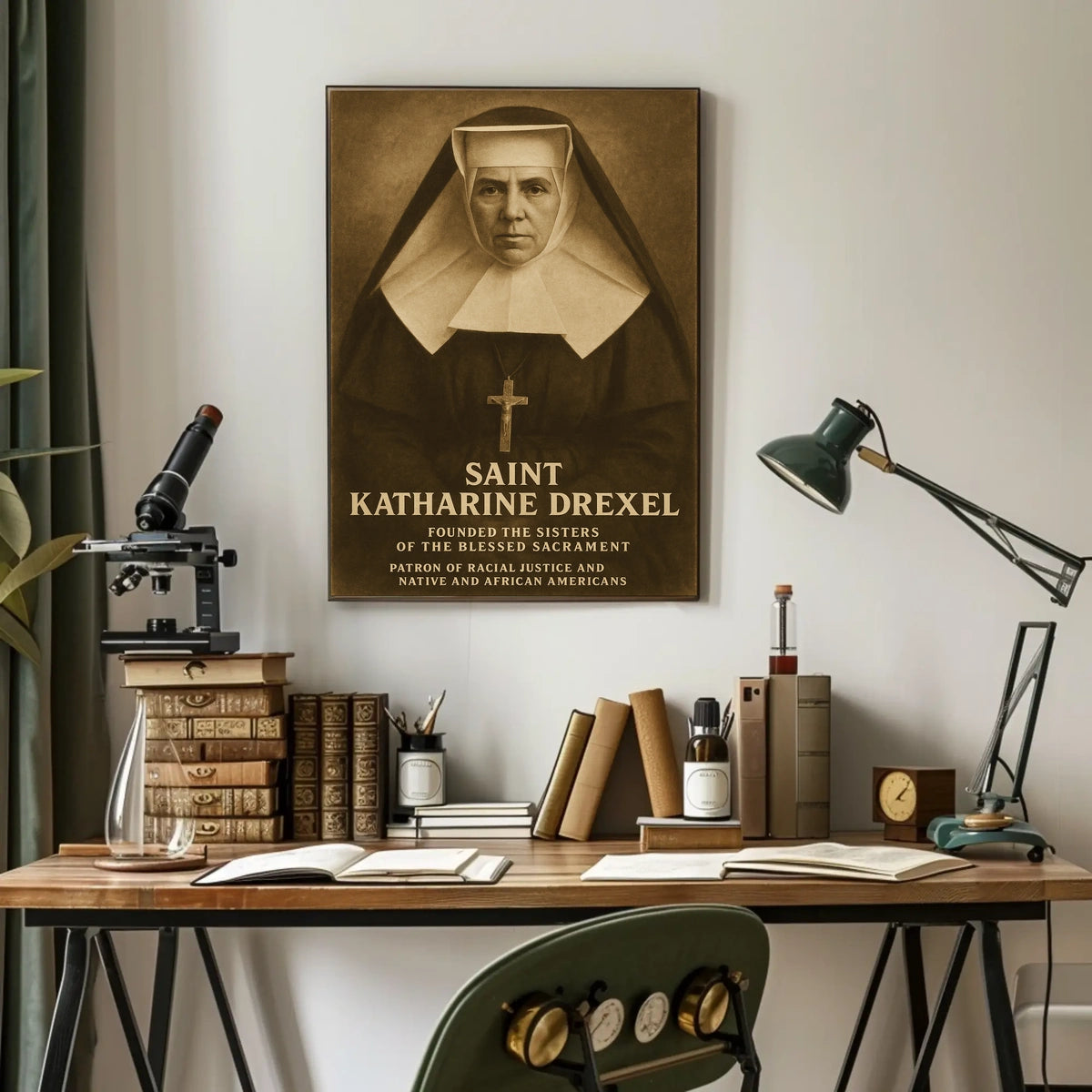 Saint Katharine Drexel Poster