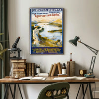 Furness Railway Lake Excursions Vintage Travel Poster PosterGoat
