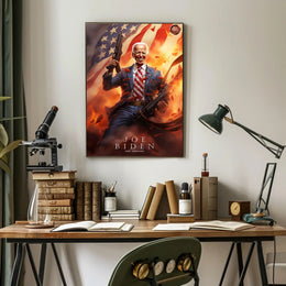 Joe Biden 46th President Funny Patriotic Poster