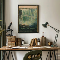 Niagara Falls Travel Poster PosterGoat