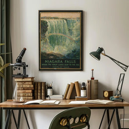 Niagara Falls Travel Poster PosterGoat