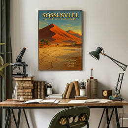 Sossusvlei The Heart of the Namib Desert Poster