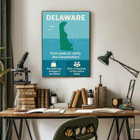 Delaware Shoppers Paradise Wall Art Print PosterGoat