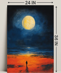 Moonlit Journey Poster