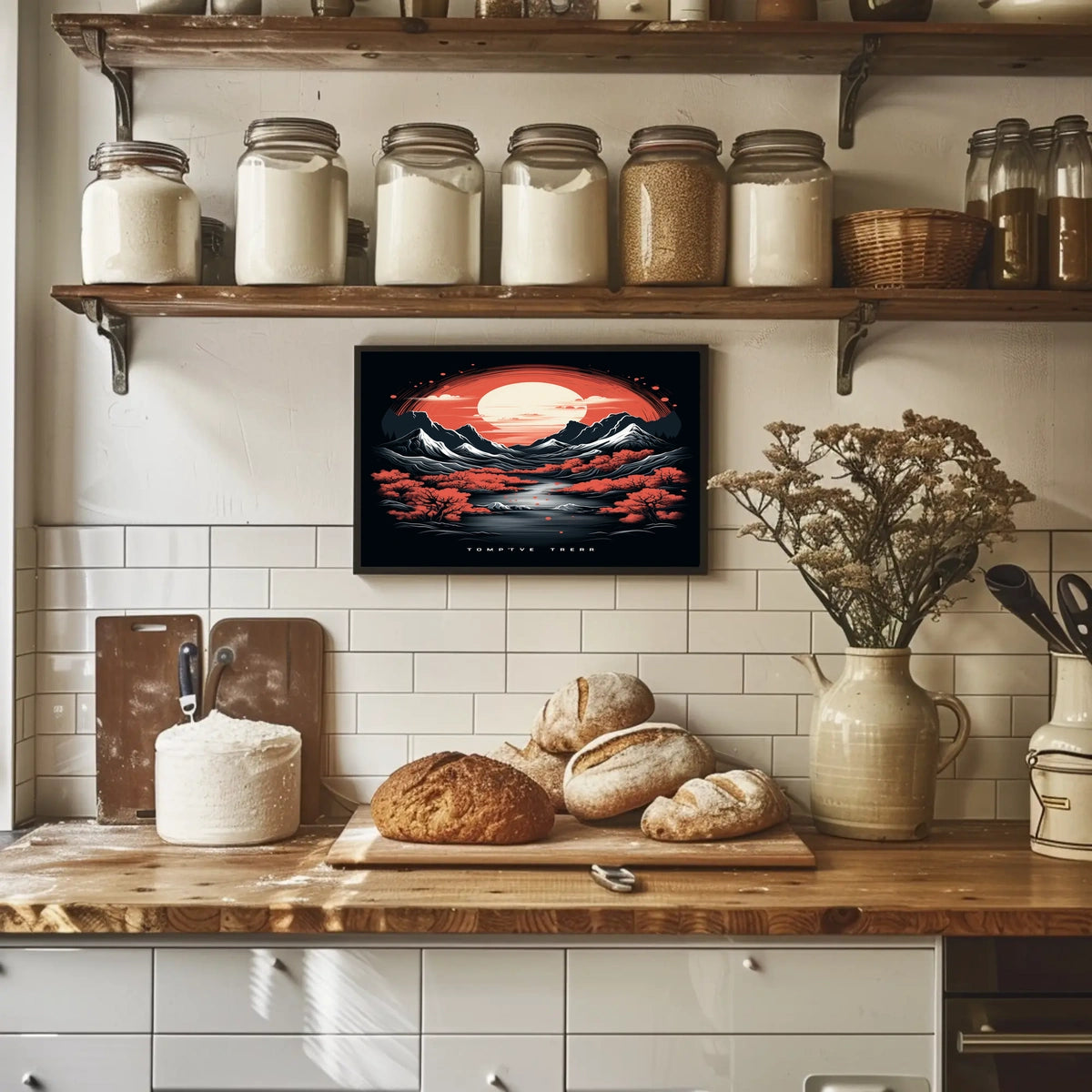 Mystical Landscape Poster