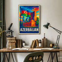 Azerbaijan A Vibrant Heritage Poster