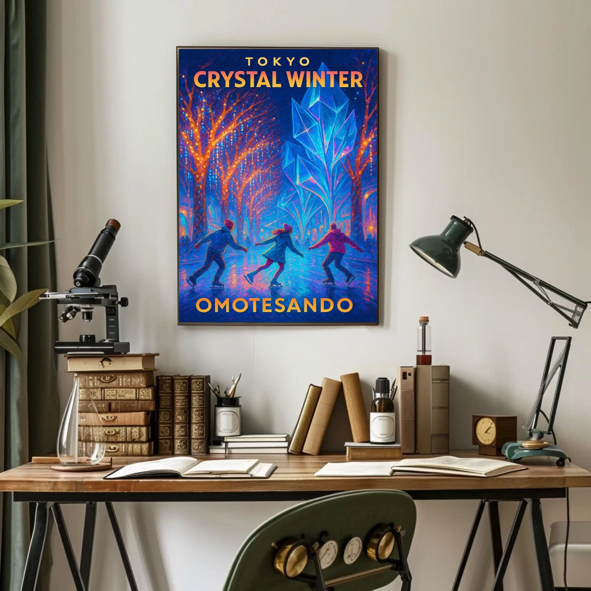 Tokyo Crystal Winter Poster