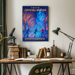 Tokyo Crystal Winter Poster
