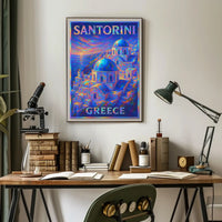 Santorini, Greece Poster