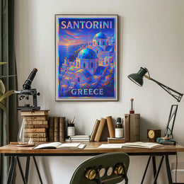 Santorini, Greece Poster