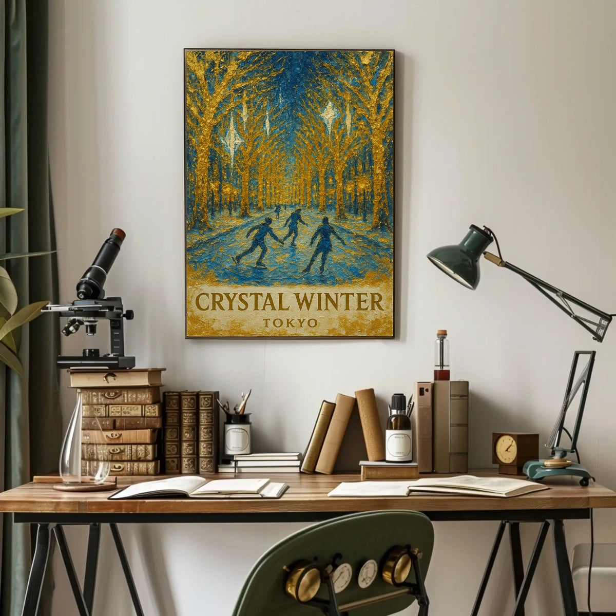 Crystal Winter In Tokyo Poster