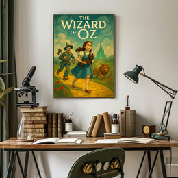 The Wizard of Oz Classic Fantasy Journey Poster PosterGoat