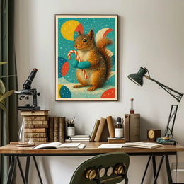 Squirrel Poster