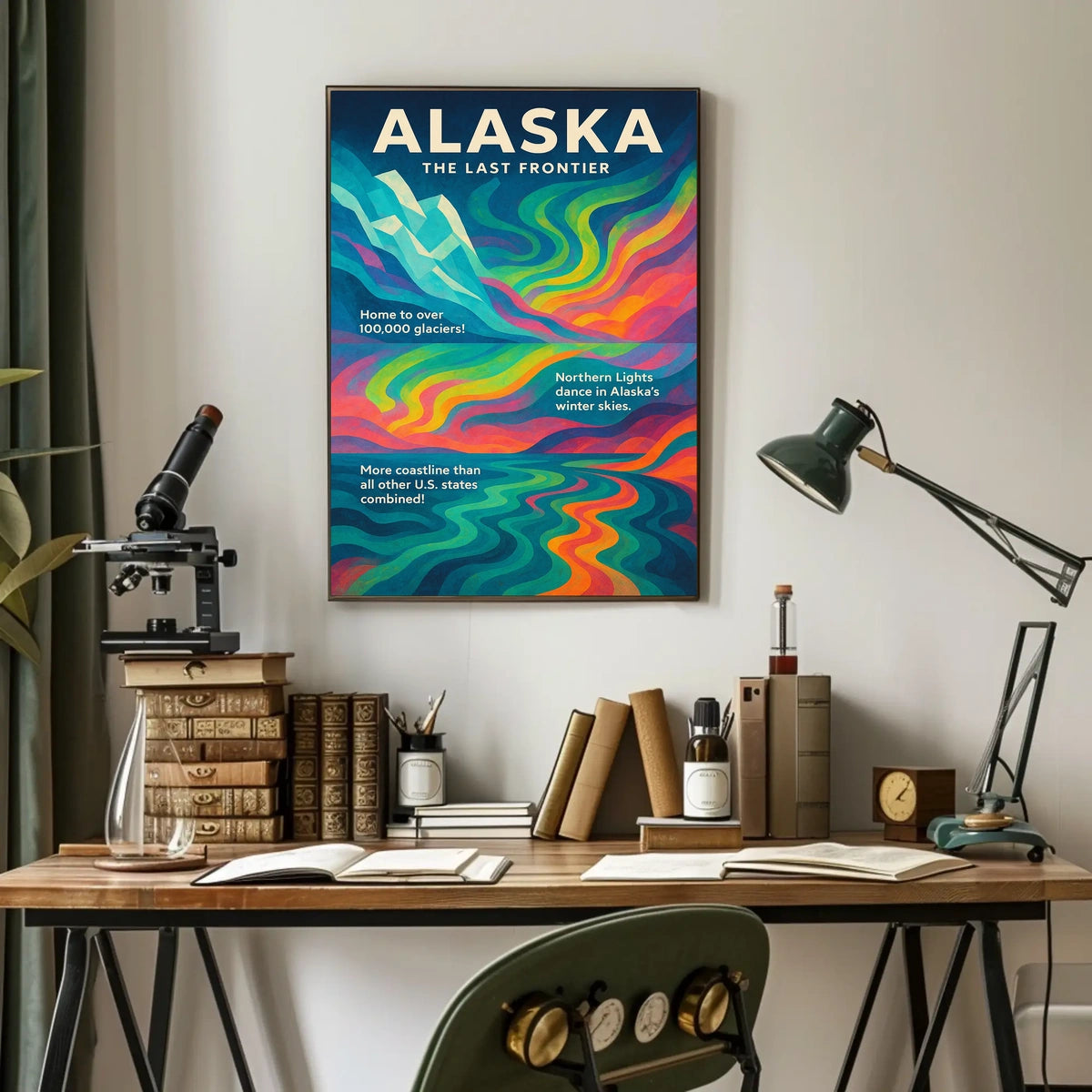 Alaska The Last Frontier Poster