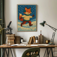 Forest Fox Poster