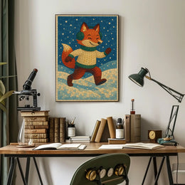 Forest Fox Poster