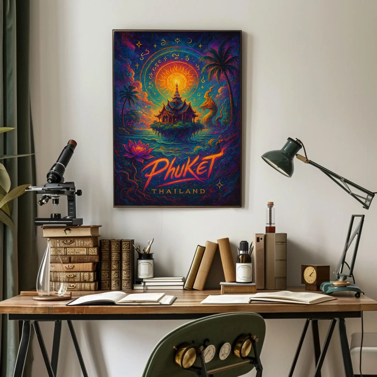 Phuket, Thailand A Vibrant Escape Poster