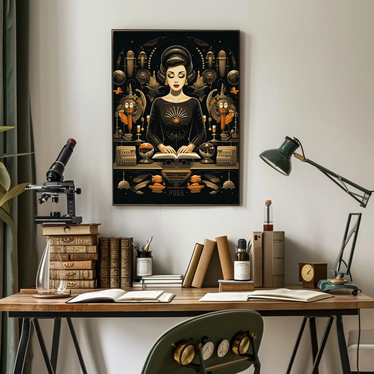 Cosmic Reflections Poster
