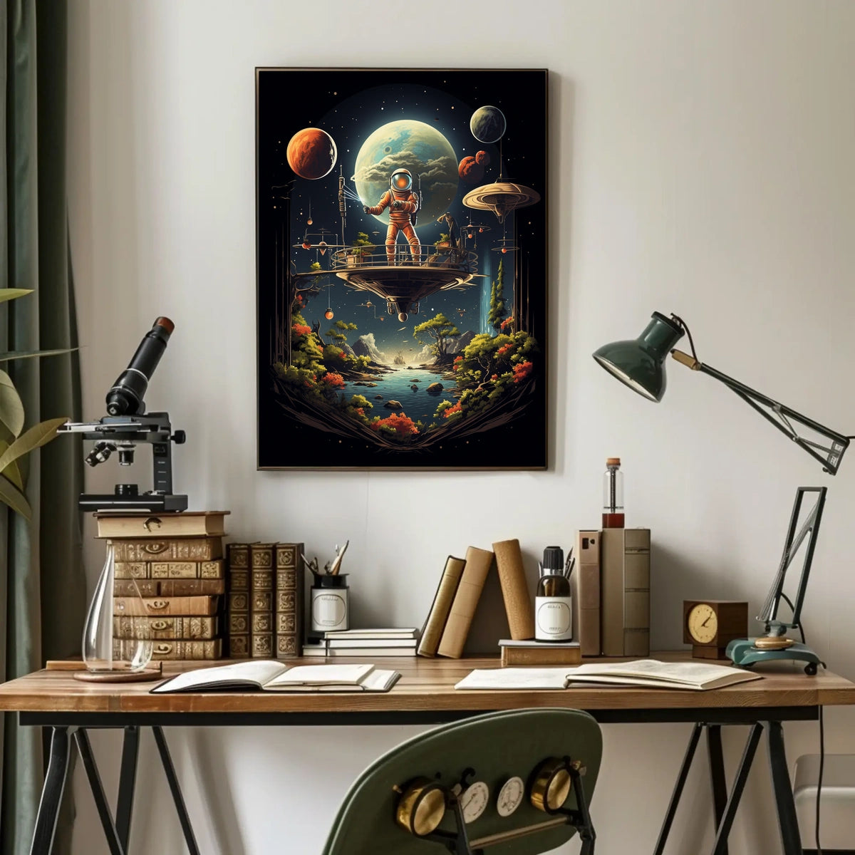 Cosmic Exploration Poster