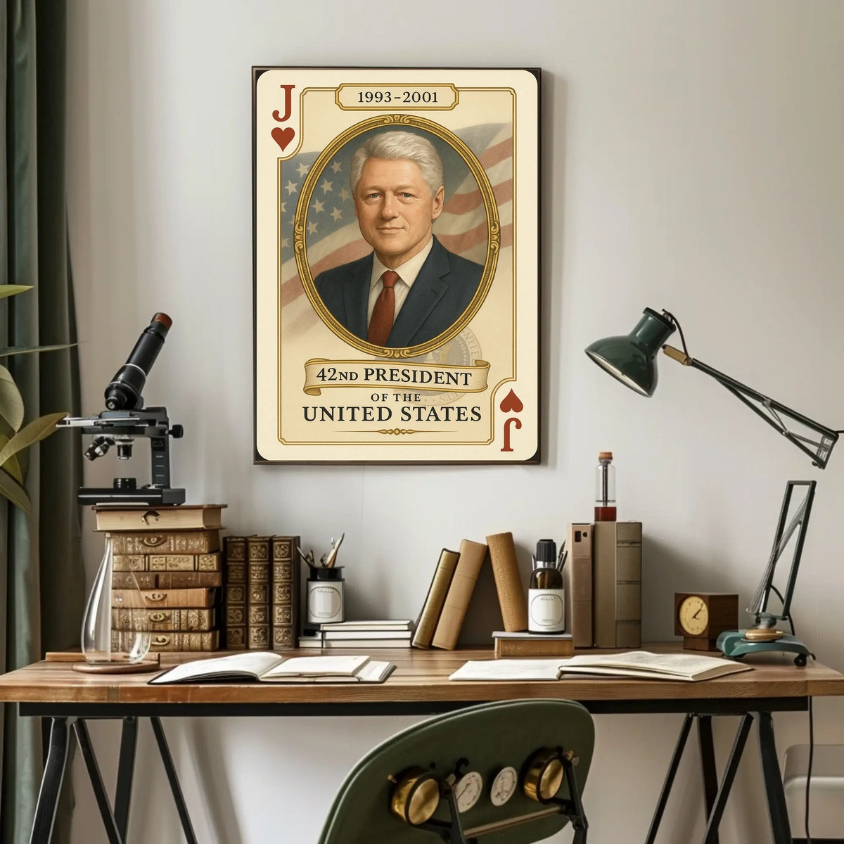Forty Second President Of The United States Poster