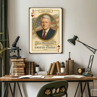 Forty Second President Of The United States Poster