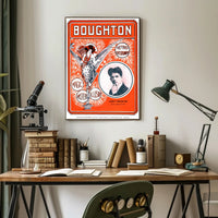 Leroy Boughton Magic Show Art Nouveau Poster