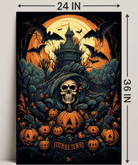 Haunted Halloween Night Poster