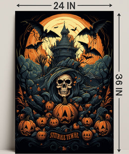 Haunted Halloween Night Poster