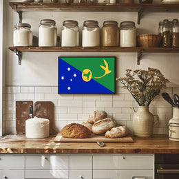 Christmas Island Flag Poster