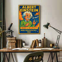 Albert Einstein Nobel Prize In Physics Poster