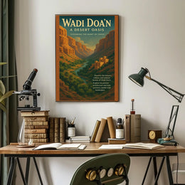 Wadi DoaN A Desert Oasis Poster