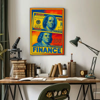 Finance and Currency Art Poster