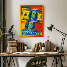 Finance and Currency Art Poster