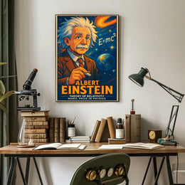 Albert Einstein Theory Of Relativity Poster